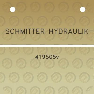 schmitter-hydraulik-419505v