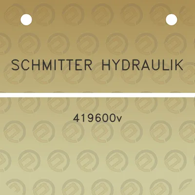 schmitter-hydraulik-419600v