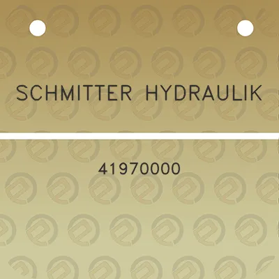 schmitter-hydraulik-41970000