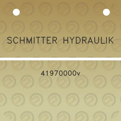 schmitter-hydraulik-41970000v