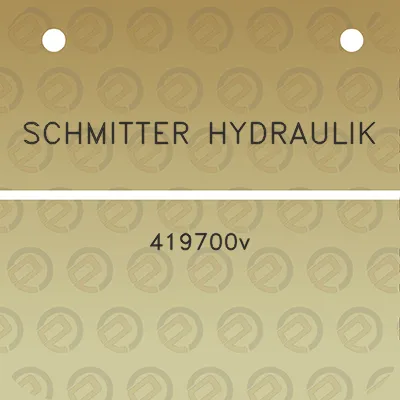 schmitter-hydraulik-419700v