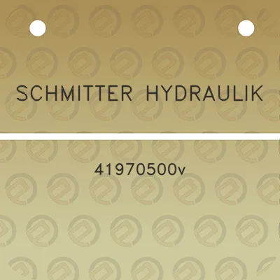 schmitter-hydraulik-41970500v