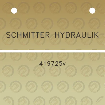 schmitter-hydraulik-419725v