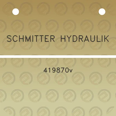 schmitter-hydraulik-419870v