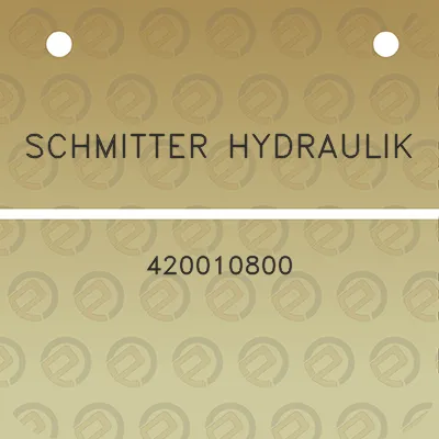 schmitter-hydraulik-420010800