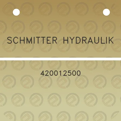 schmitter-hydraulik-420012500