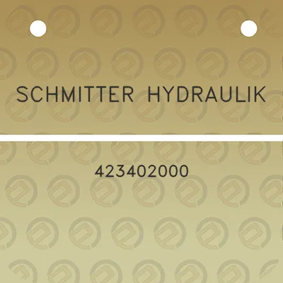 schmitter-hydraulik-423402000