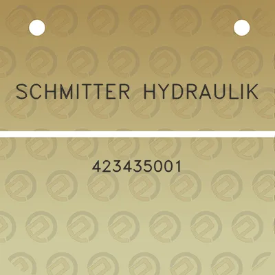 schmitter-hydraulik-423435001