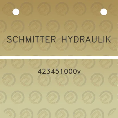 schmitter-hydraulik-423451000v