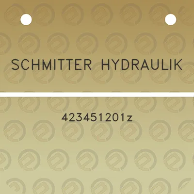 schmitter-hydraulik-423451201z