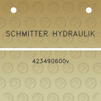 schmitter-hydraulik-423490600v