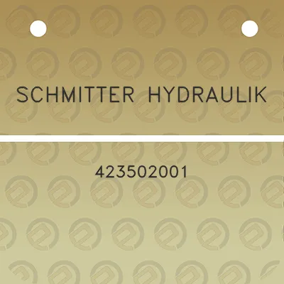 schmitter-hydraulik-423502001