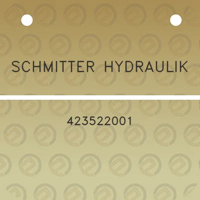 schmitter-hydraulik-423522001