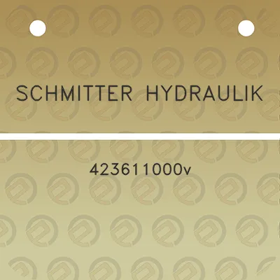 schmitter-hydraulik-423611000v