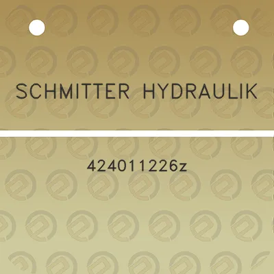 schmitter-hydraulik-424011226z