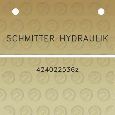 schmitter-hydraulik-424022536z