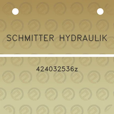 schmitter-hydraulik-424032536z