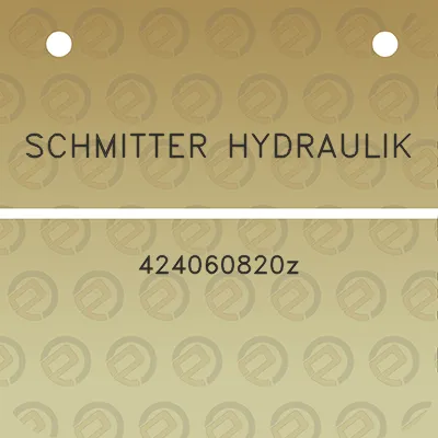 schmitter-hydraulik-424060820z