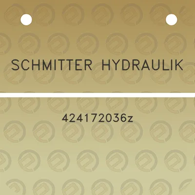 schmitter-hydraulik-424172036z