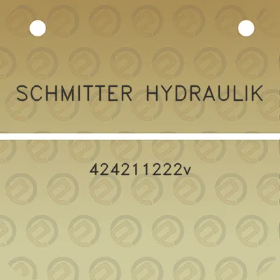 schmitter-hydraulik-424211222v