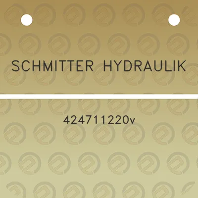 schmitter-hydraulik-424711220v