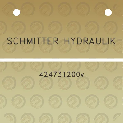 schmitter-hydraulik-424731200v