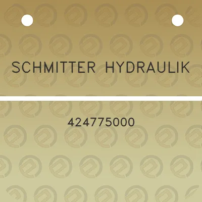 schmitter-hydraulik-424775000