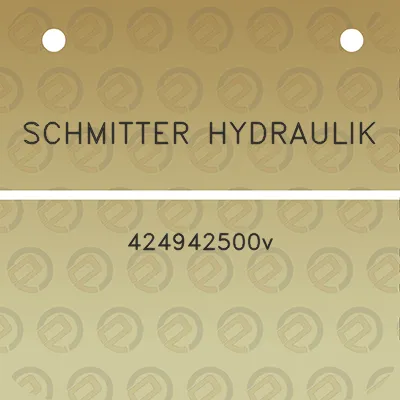 schmitter-hydraulik-424942500v