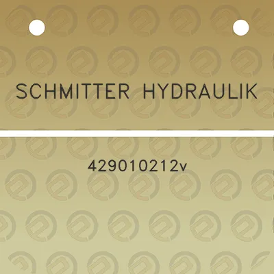 schmitter-hydraulik-429010212v