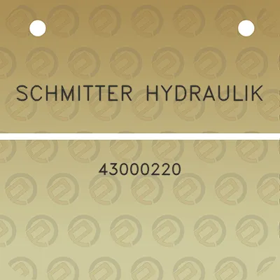 schmitter-hydraulik-43000220