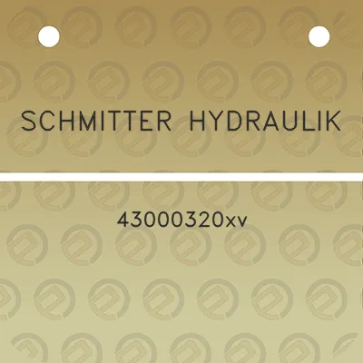 schmitter-hydraulik-43000320xv