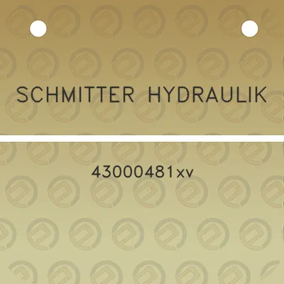 schmitter-hydraulik-43000481xv