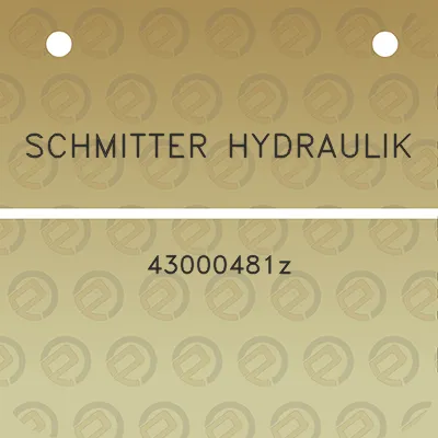 schmitter-hydraulik-43000481z