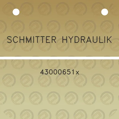 schmitter-hydraulik-43000651x