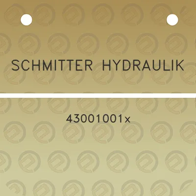 schmitter-hydraulik-43001001x