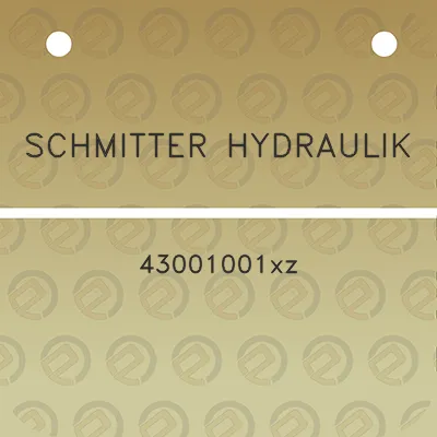 schmitter-hydraulik-43001001xz