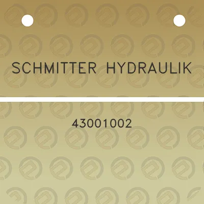 schmitter-hydraulik-43001002
