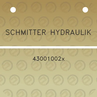 schmitter-hydraulik-43001002x