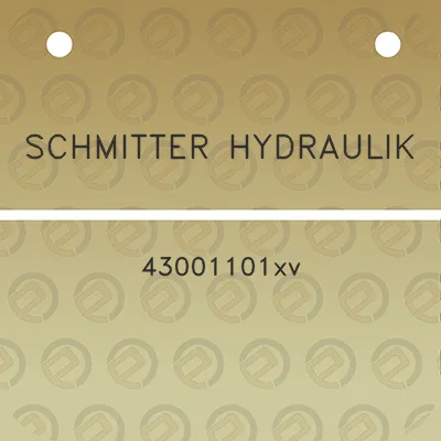 schmitter-hydraulik-43001101xv