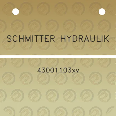 schmitter-hydraulik-43001103xv