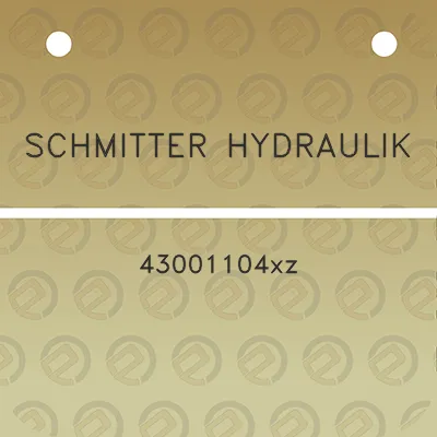 schmitter-hydraulik-43001104xz