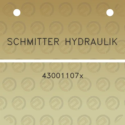 schmitter-hydraulik-43001107x