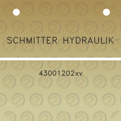 schmitter-hydraulik-43001202xv