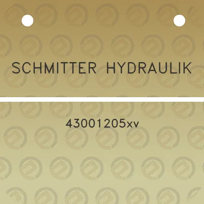 schmitter-hydraulik-43001205xv