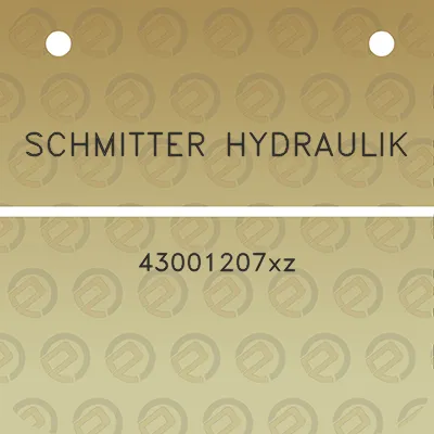 schmitter-hydraulik-43001207xz