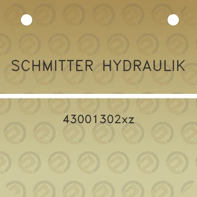 schmitter-hydraulik-43001302xz