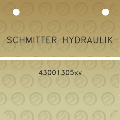 schmitter-hydraulik-43001305xv