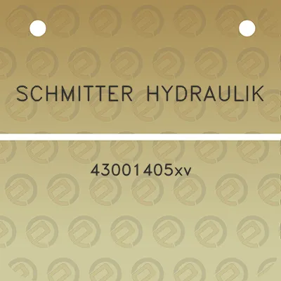 schmitter-hydraulik-43001405xv