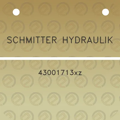 schmitter-hydraulik-43001713xz