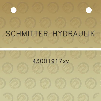 schmitter-hydraulik-43001917xv